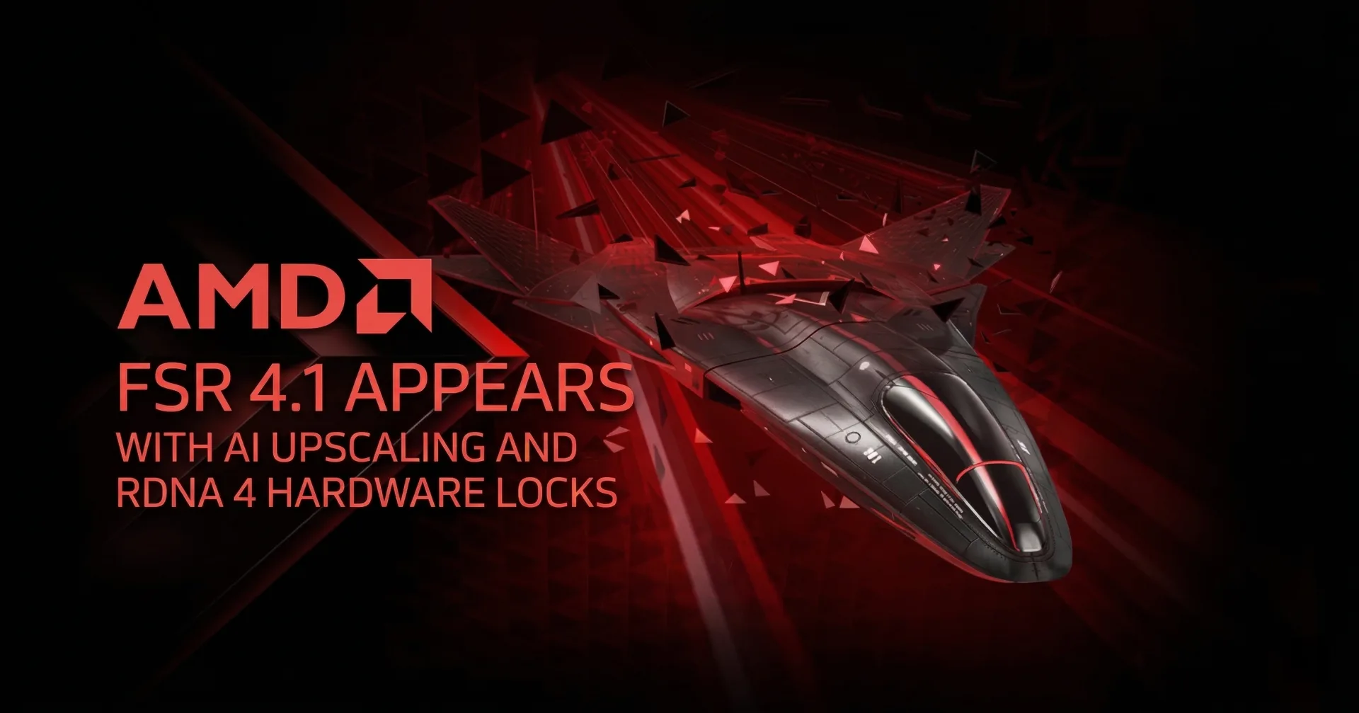 AMD FSR 4.1 Appears with AI Upscaling and RDNA 4 Hardware Locks