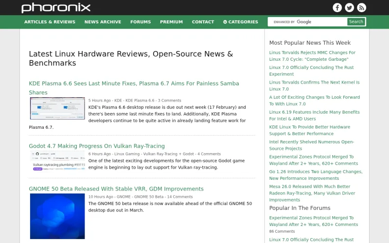 Phoronix