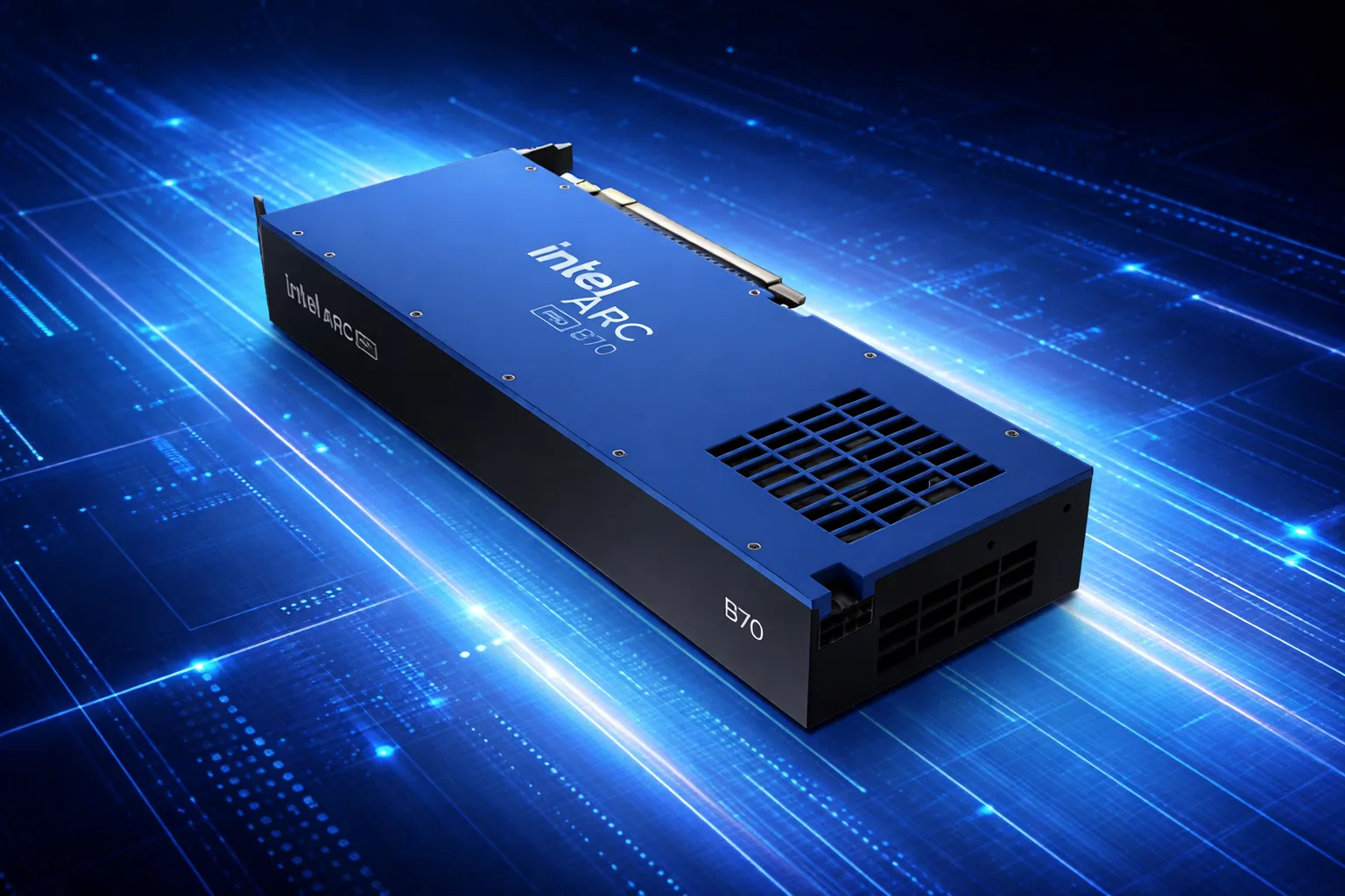 Intel Arc Pro B70 Appears on Newegg With an April 2026 Preorder Date